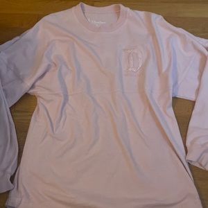 DISNEYLAND RESORT pink crewneck